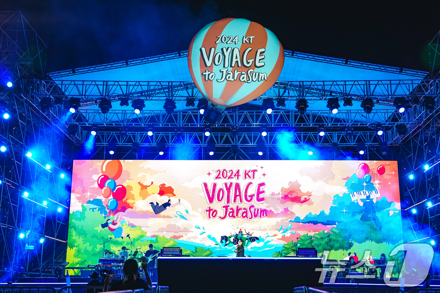 (서울=뉴스1) = KT가 오는 9월 6일 경기 가평군 자라섬에서 열리는 대규모 음악 축제 '2025 KT 보야지 투 자라섭' 티켓을 11일 오픈한다고 밝혔다.사진은 2024 KT …