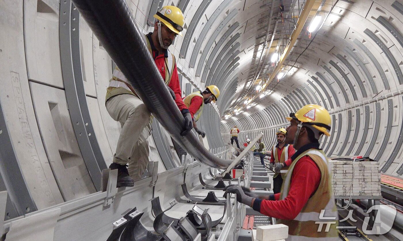 본문 이미지 - 대한전선이 싱가포르에서 400㎸ 프로젝트를 수행하고 있다.&#40;대한전선 제공&#41;