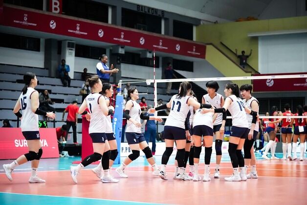 U21 여자배구, 도미니카 꺾고 세계선수권 2연승…16강 진출