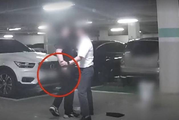 "머리에 구멍 내줄까" 주차 시비에 '권총' 꺼낸 20대…아버지가 말렸다