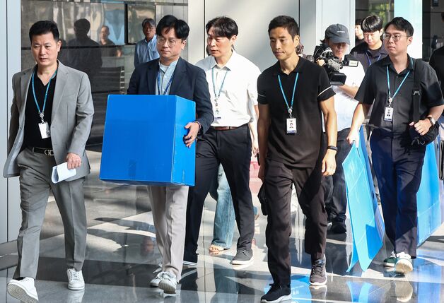 '감전 사고' 포스코이앤씨 등 11시간 압수수색(종합3보)