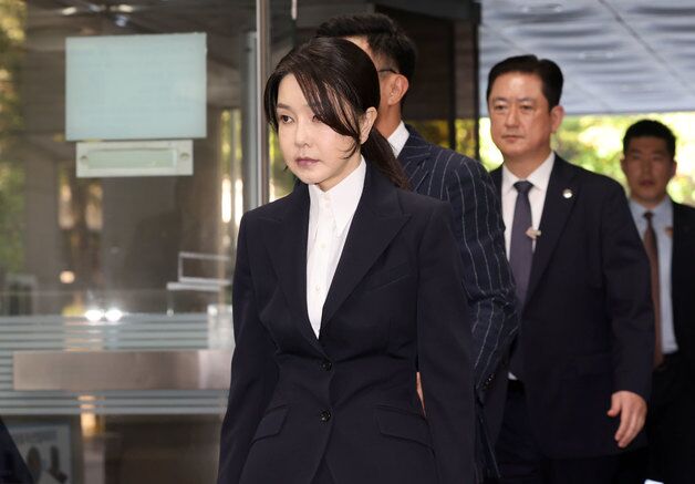 김건희 여사 구속심사 출석…침묵 지키며 90도 인사(종합)