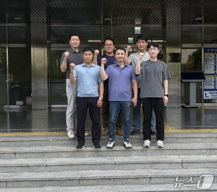 본문 이미지 - &#39;빛고을 으뜸형사&#39; 1위를 차지한 광주 북부경찰서 실종수사팀의 모습.&#40;광주 북부경찰 제공. 재판매 및 DB금지&#41;