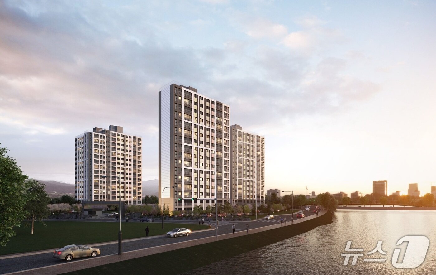 본문 이미지 - 전북 임실군 관촌면에 건립되는 공공임대아파트 조감도.&#40;임실군제공. 재판매 및 DB금지&#41;2025.8.12/뉴스1