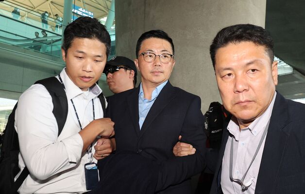 '김건희 집사' 김예성 공항서 체포…"부정한 일 없어, 특검 협조"(종합)