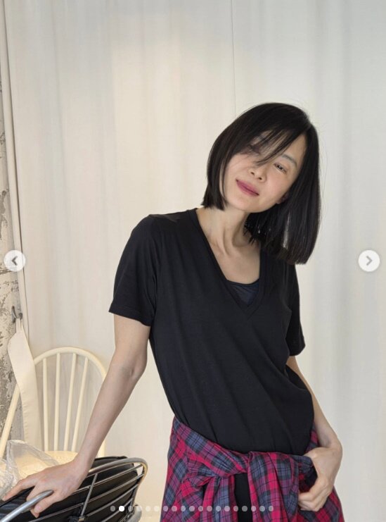 본문 이미지 - 채시라 인스타그램 캡처