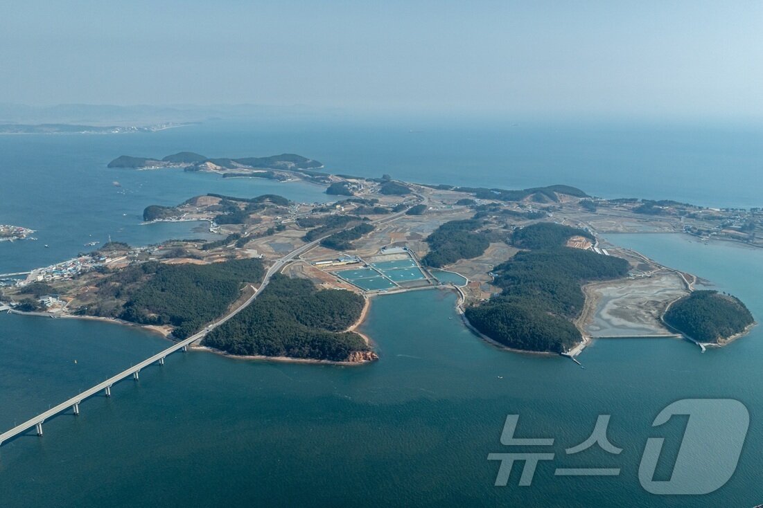 본문 이미지 - 보령 원산도 전경. (보령시 제공. 재판매 및 DB금지)/뉴스1 
