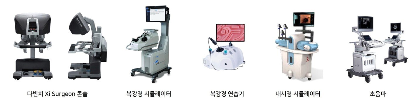 본문 이미지 - 서울대병원 외과 술기교육센터에 도입될 의료 장비들.(서울대병원 제공)