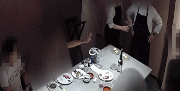'1인 20만원' 강남 식당서 셰프 폭행한 남성 "소리 소문 없이 죽일 것"