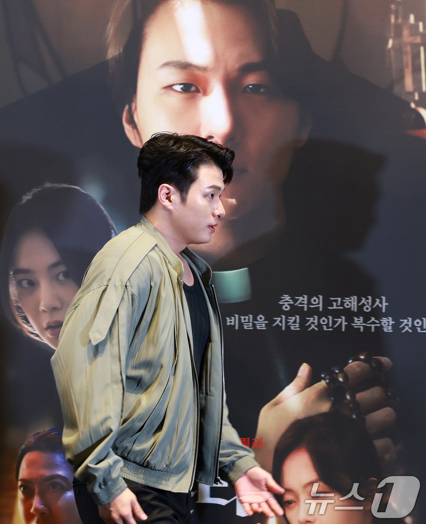 (서울=뉴스1) 권현진 기자 = 배우 전소민이 13일 오후 서울 삼성동 메가박스 코엑스에서 열린 영화 '온리 갓 노우즈 에브리띵' 언론시사회에 참석하고 있다.'온리 갓 노우즈 에브 …