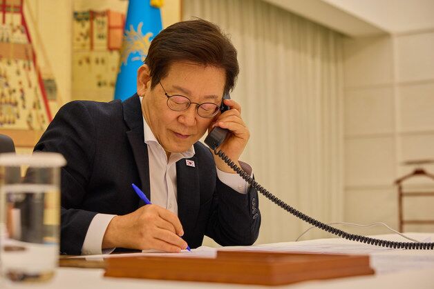李대통령, 사우디 왕세자와 통화…"함께 나아가는 파트너 되길"