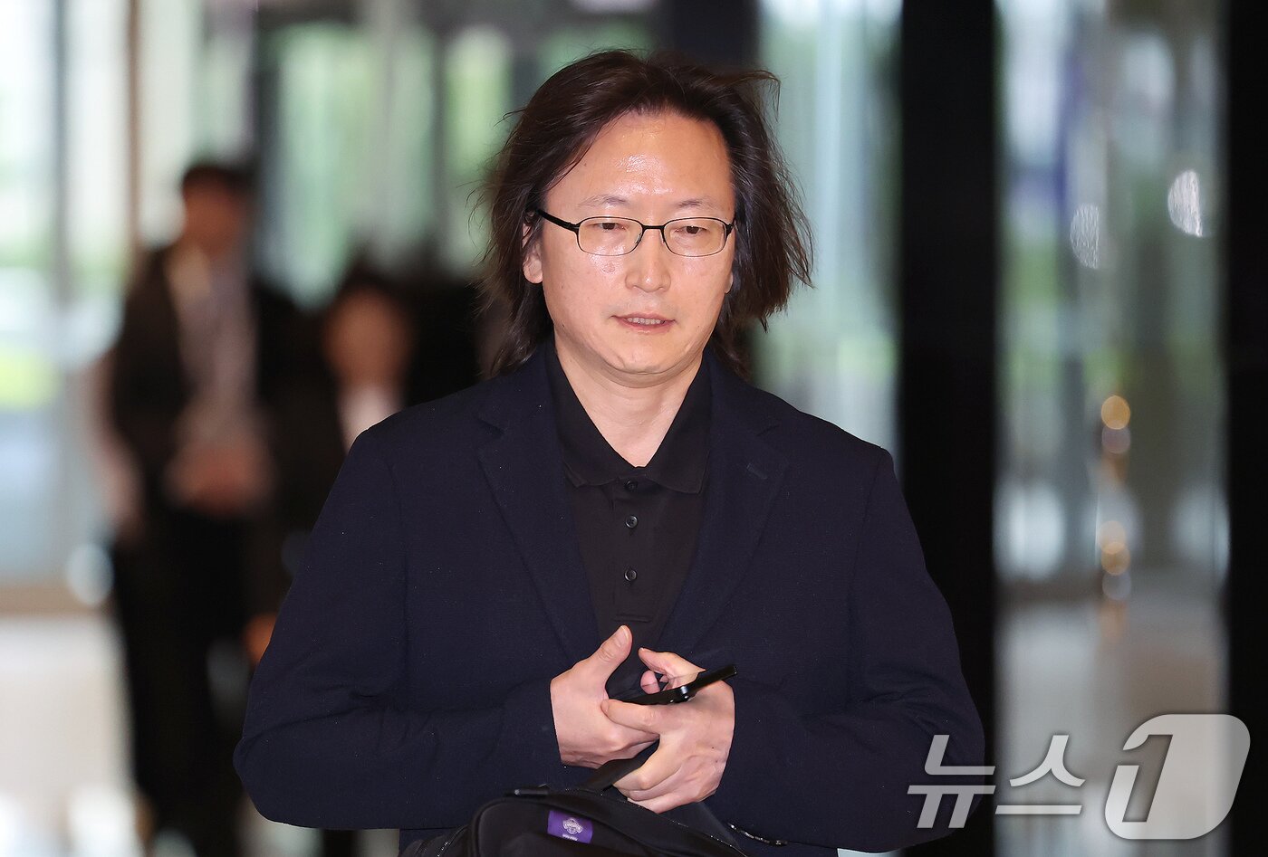 본문 이미지 - 주병기 공정거래위원장 후보자가 14일 오전 서울 중구 대한상의에 마련된 인사청문회 준비 사무실에 출근하고 있다. 2025.8.14/뉴스1 ⓒ News1 장수영 기자