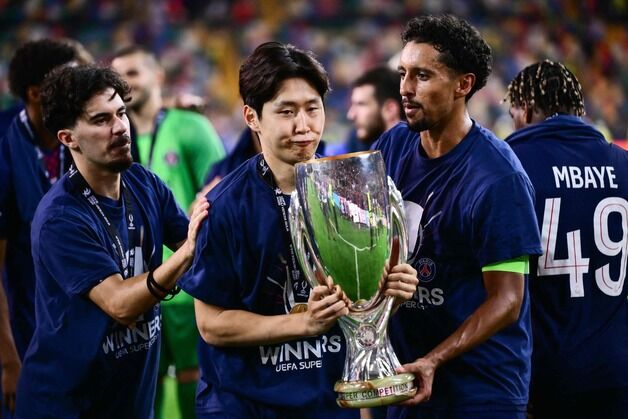 이강인, 슈퍼컵서 '원샷원킬' 존재감…PSG, 복잡해진 '이적 셈법'