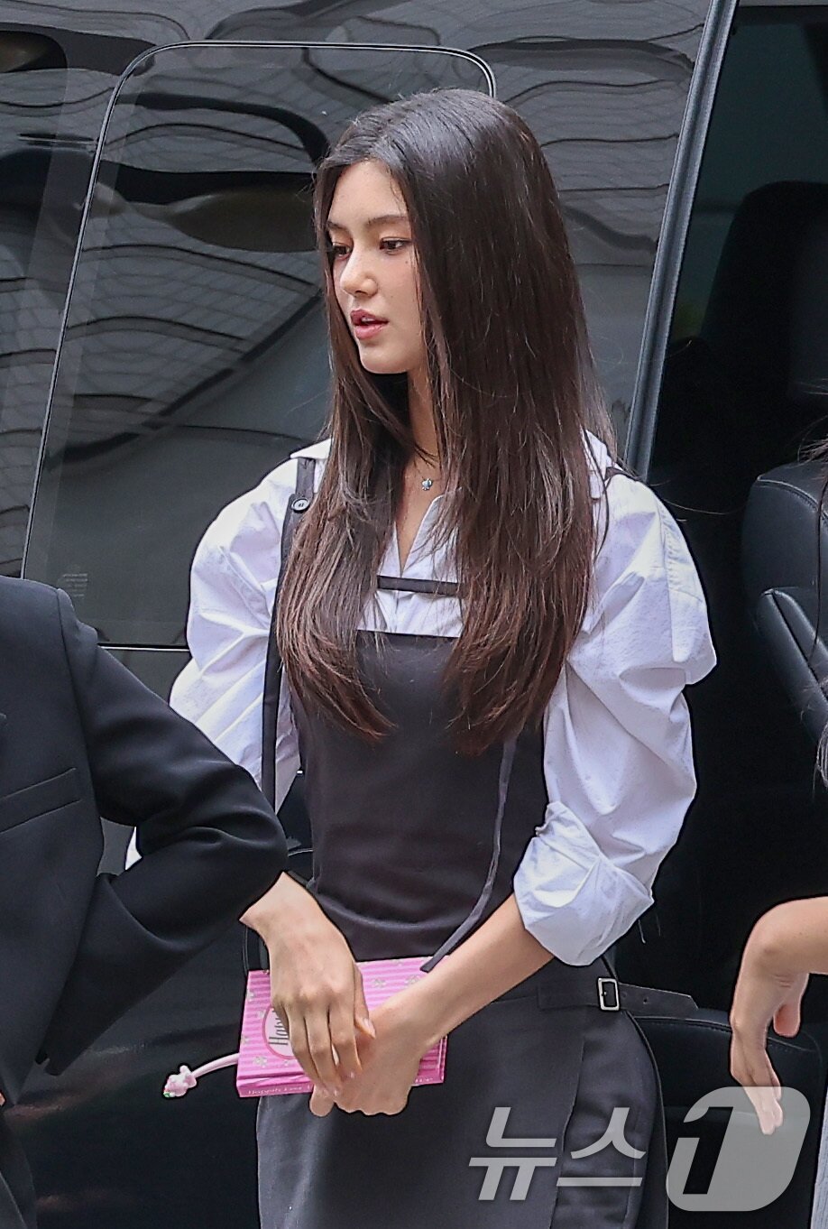 법원 도착한 뉴진스 다니엘