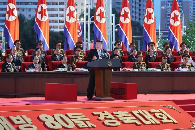 '조국해방' 80주년 성대히 축하…'주애'는 없었다[포토 北]