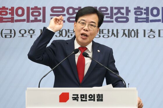 송언석, "나도 사람과만 대화…누가 정청래와 악수하나"(종합)