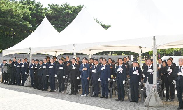 울산서도 광복절 기념식…독립운동가 항일 기록 AI 활용 영상으로