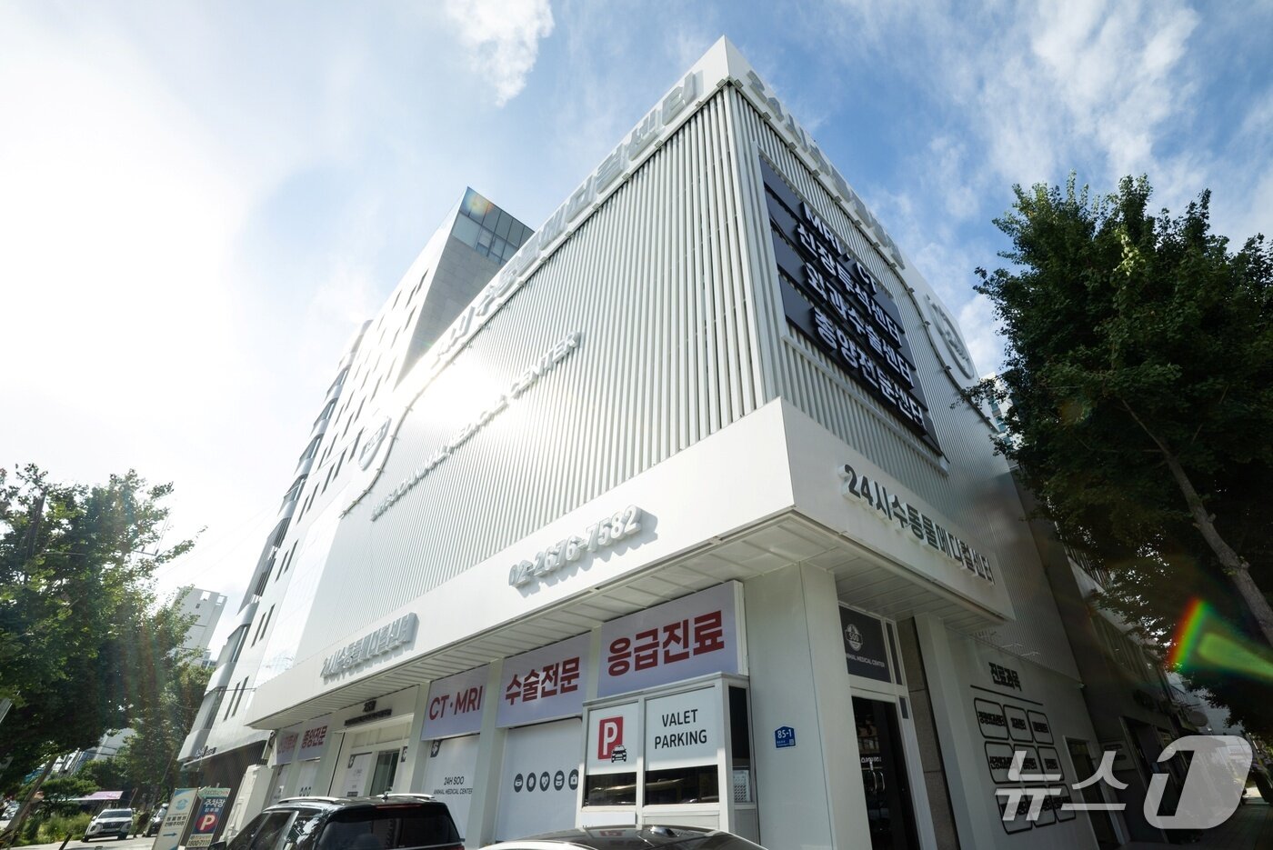 본문 이미지 - 수동물메디컬센터 외부(동물병원 제공) ⓒ 뉴스1