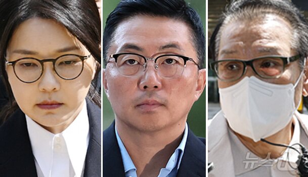 본문 이미지 -  사진 좌측부터 집사 게이트와 통일교 의혹이 제기된 김건희 여사, 핵심 연루 인물인 김예성 씨, 건진법사 전성배 씨. /뉴스1 ⓒ News1 