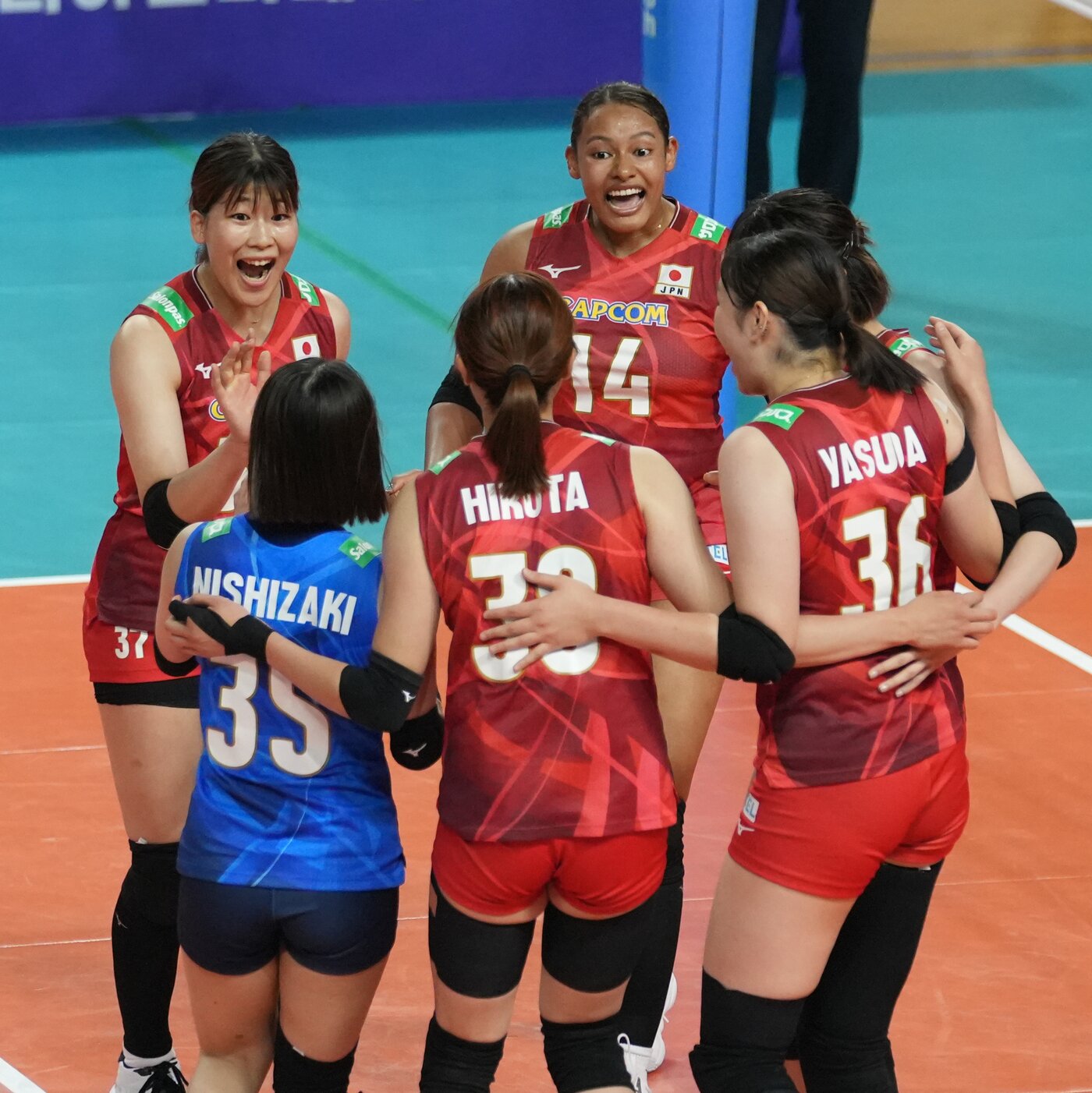본문 이미지 -  일본 여자배구 대표팀&#40;대한배구협회 제공&#41;