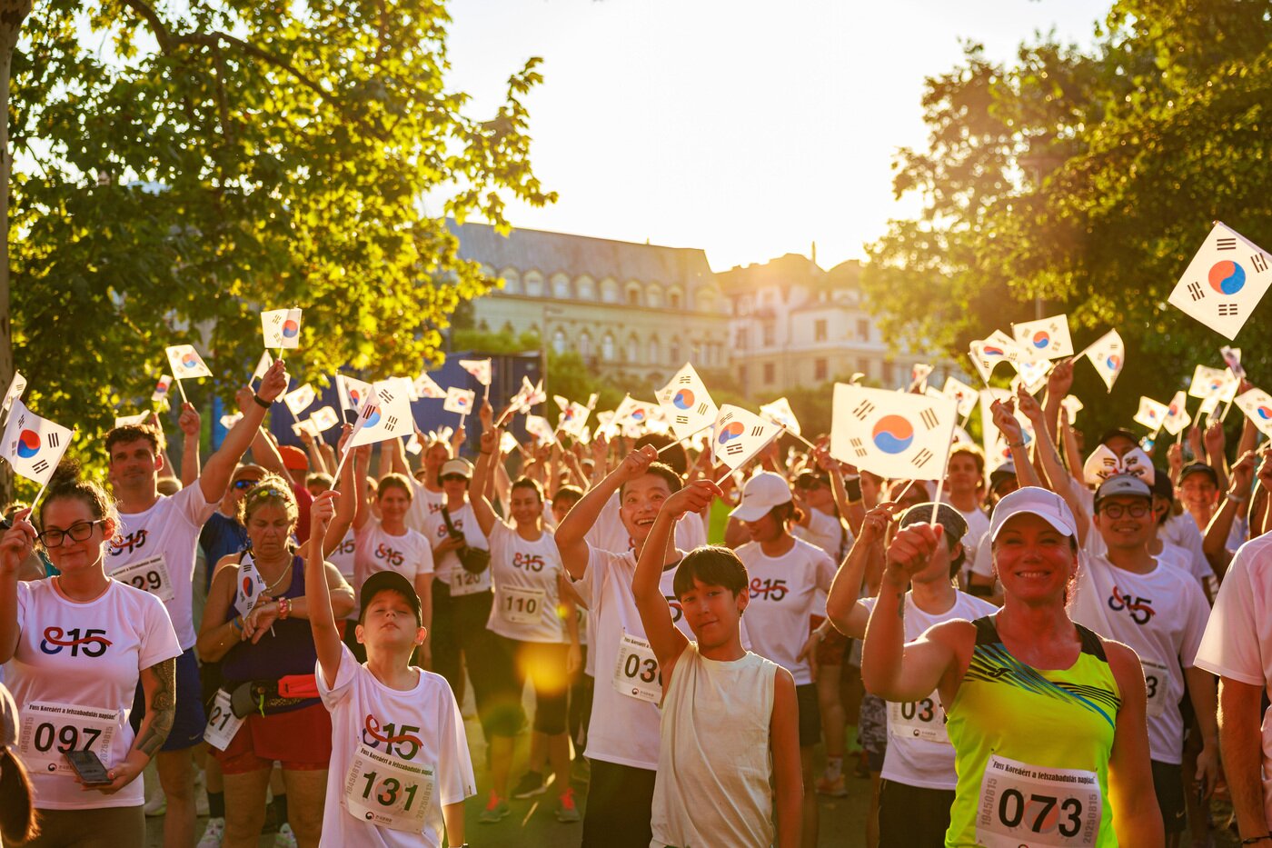 본문 이미지 - 8·15RUN 행사(제공=주헝가리한국문화원)
