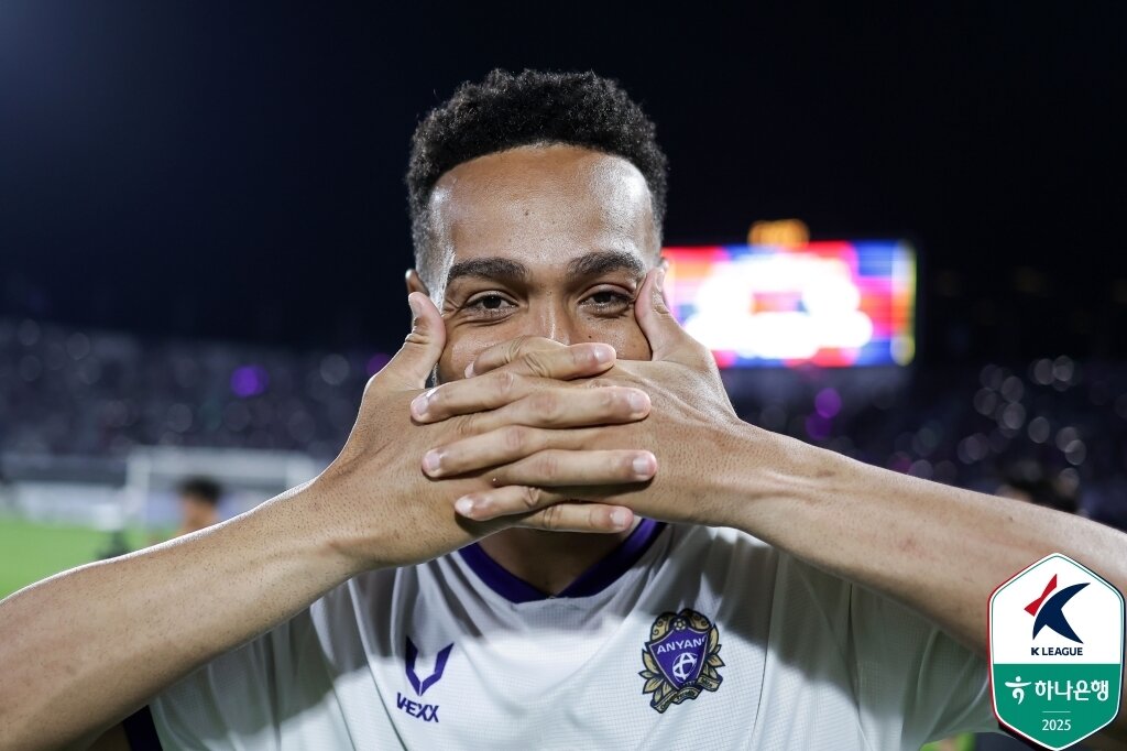 본문 이미지 -  안양의 모따&#40;한국프로축구연맹 제공&#41;