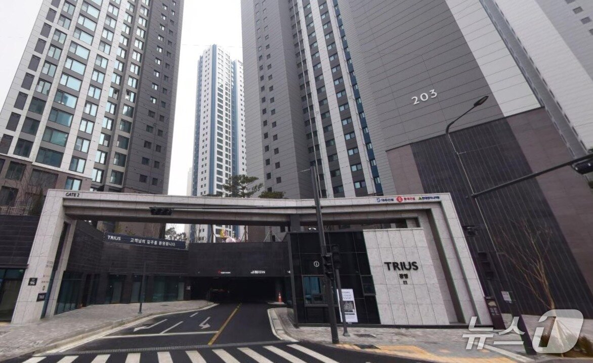 본문 이미지 - 트리우스 광명 전경 (네이버 지도 제공) 뉴스1 ⓒ News1