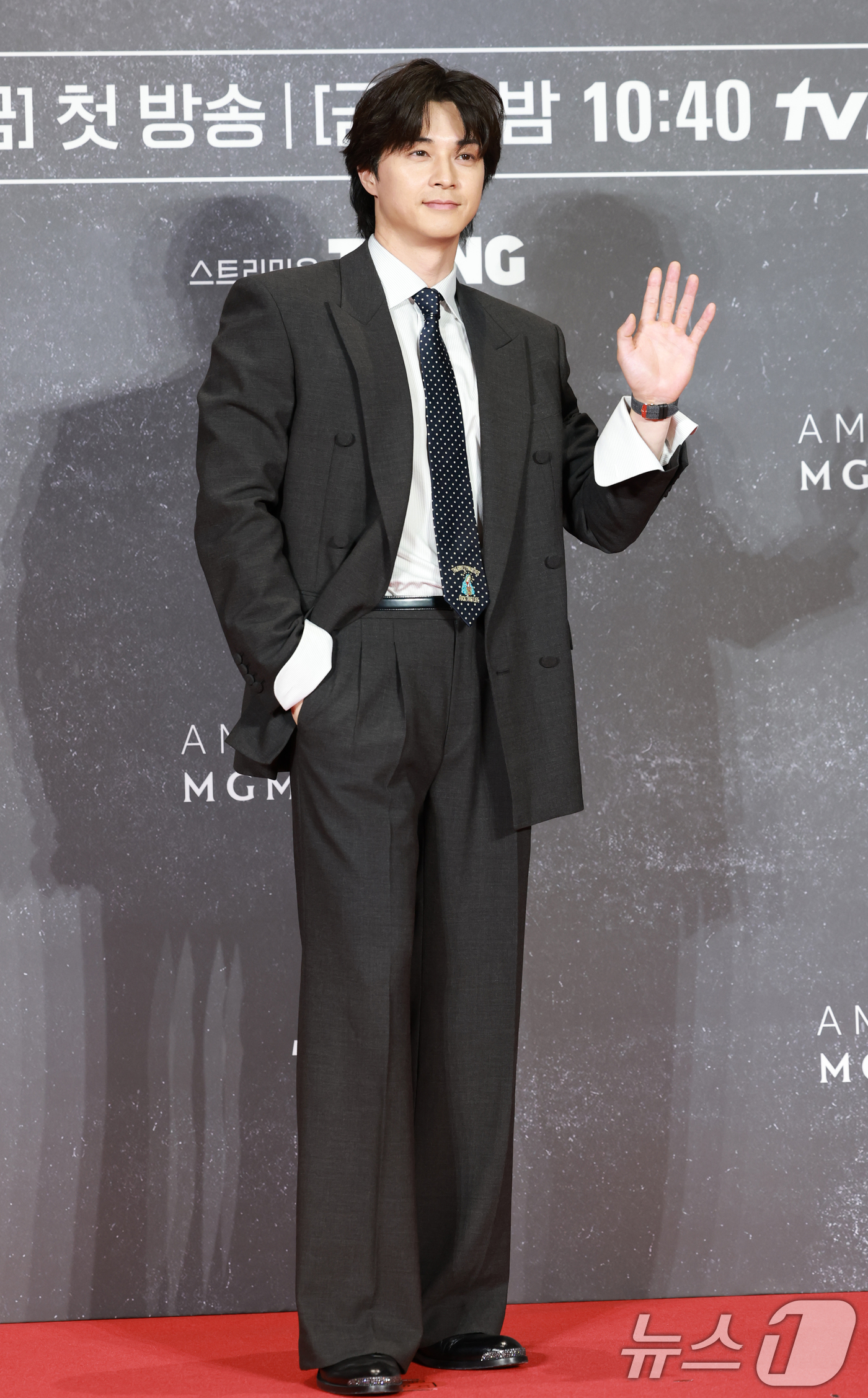 (서울=뉴스1) 권현진 기자 = 배우 김지훈이 18일 오후 서울 삼성동 코엑스에서 열린 아마존 프라임비디오 '버터플라이' 레드카펫 쇼케이스에 참석해 포즈를 취하고 있다.‘버터플라이 …