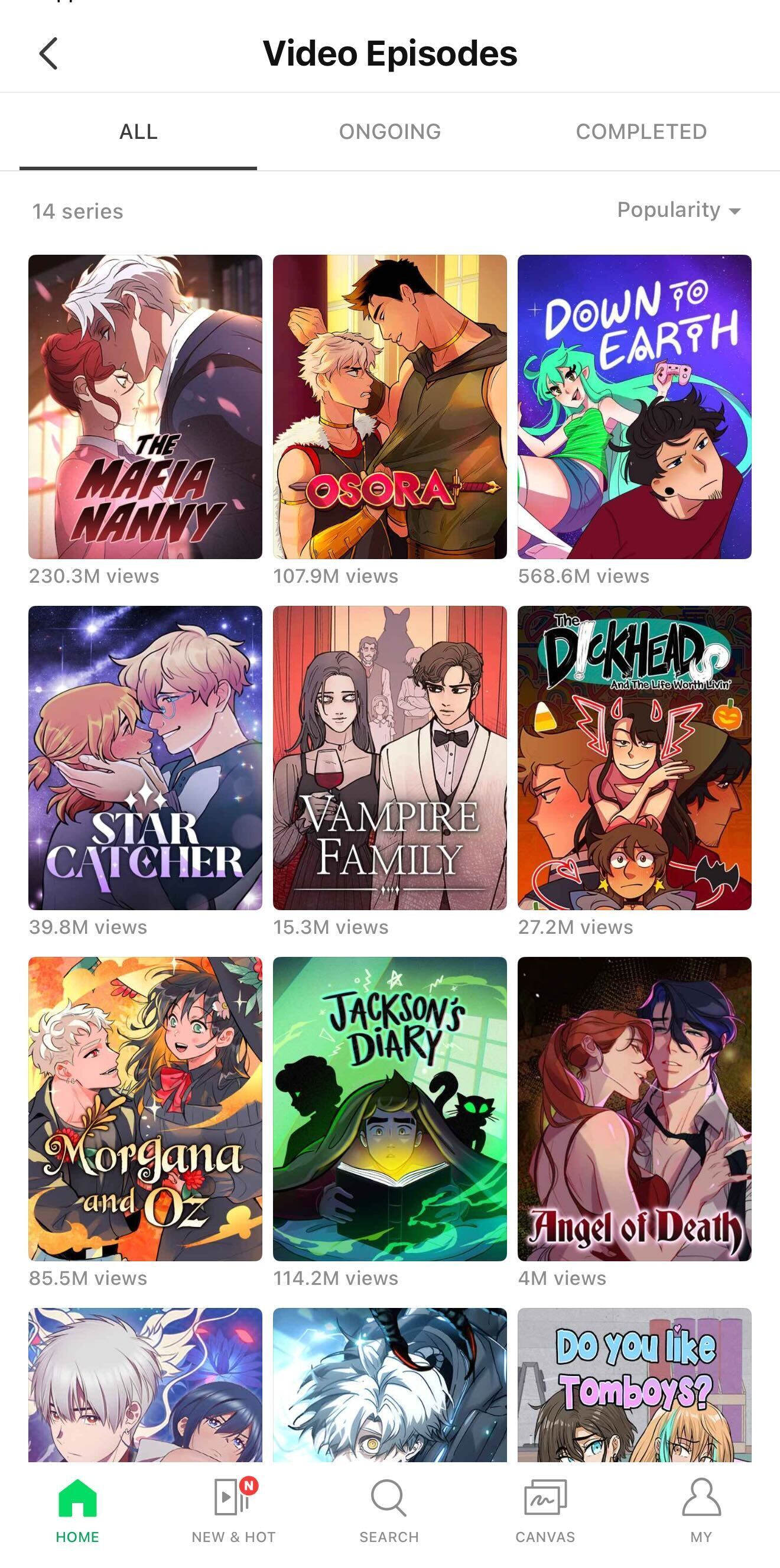 본문 이미지 - (네이버웹툰 제공)