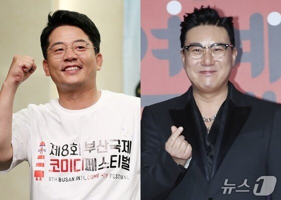 본문 이미지 - 방송인 김준호, 이상민 / 뉴스1DB