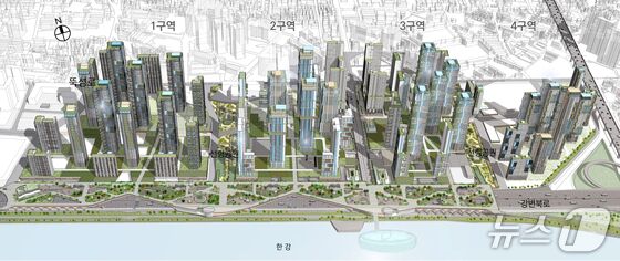 현대건설 "성수1구역, 한강변 랜드마크 조성"…글로벌 설계사 협업