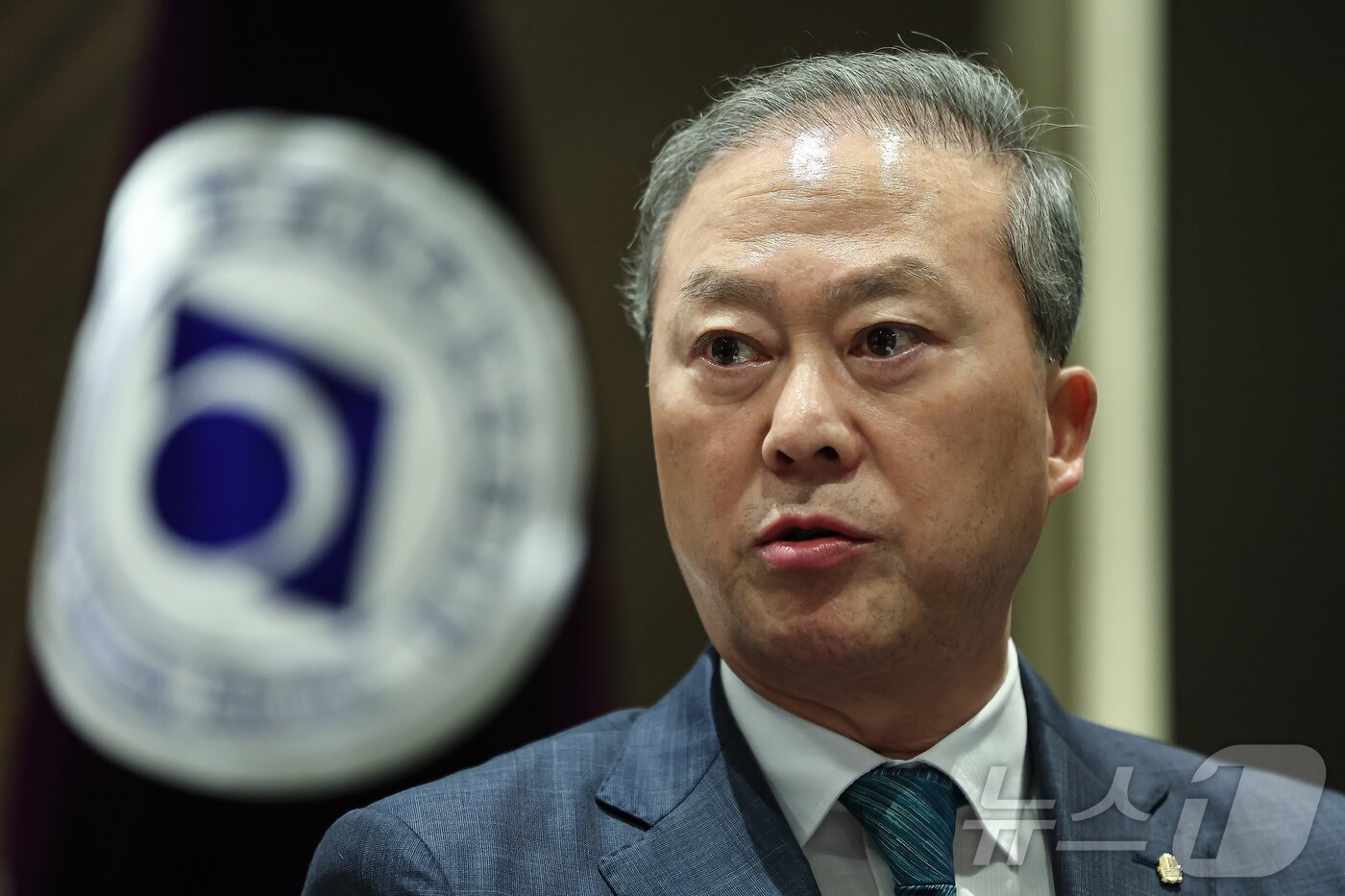 본문 이미지 - 양오봉 한국대학교육협의회 회장이 19일 서울 시내 한 호텔에서 뉴스1과 인터뷰를 하고 있다. ⓒ News1 김도우 기자