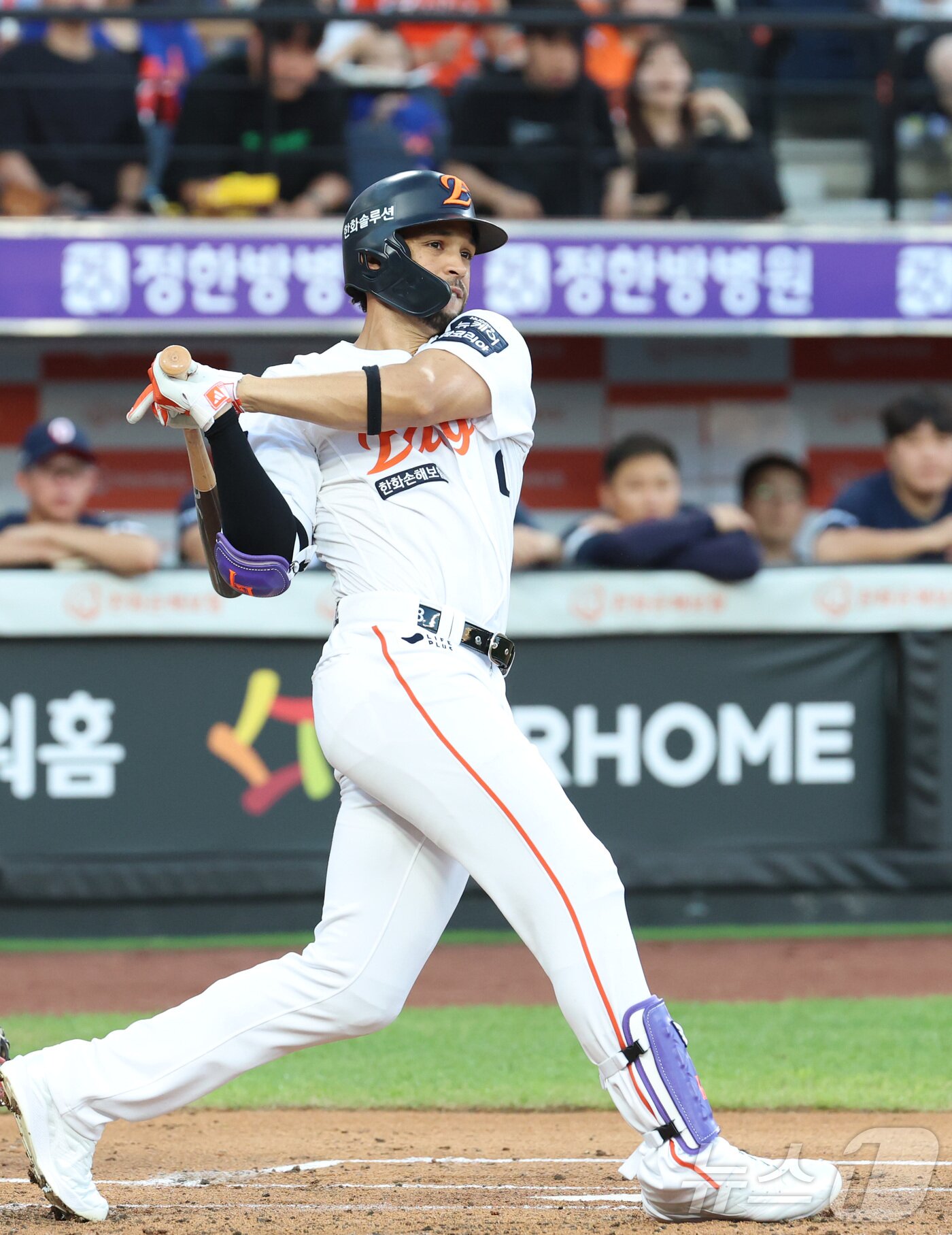 본문 이미지 - 한화 이글스 외국인 타자 루이스 리베라토. 2025.8.19/뉴스1 ⓒ News1 김기남 기자