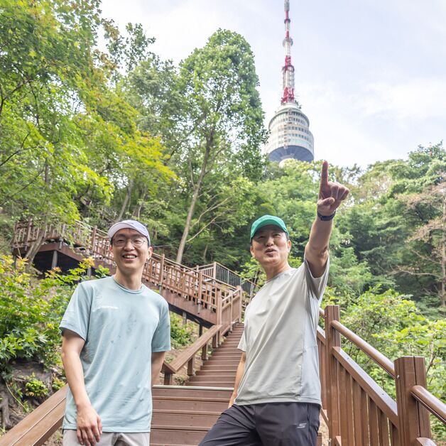 [동정]오세훈, 정희원 총괄관과 '북측숲길' 현장점검