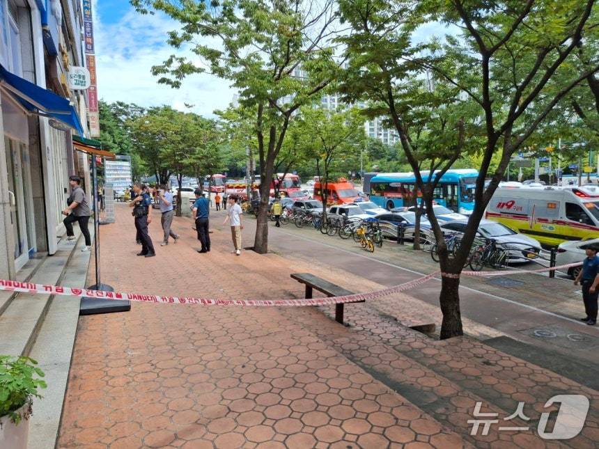 본문 이미지 - 사고 현장. (경기도소방재난본부 제공. 재판매 및 DB 금지) 2025.8.17/뉴스1