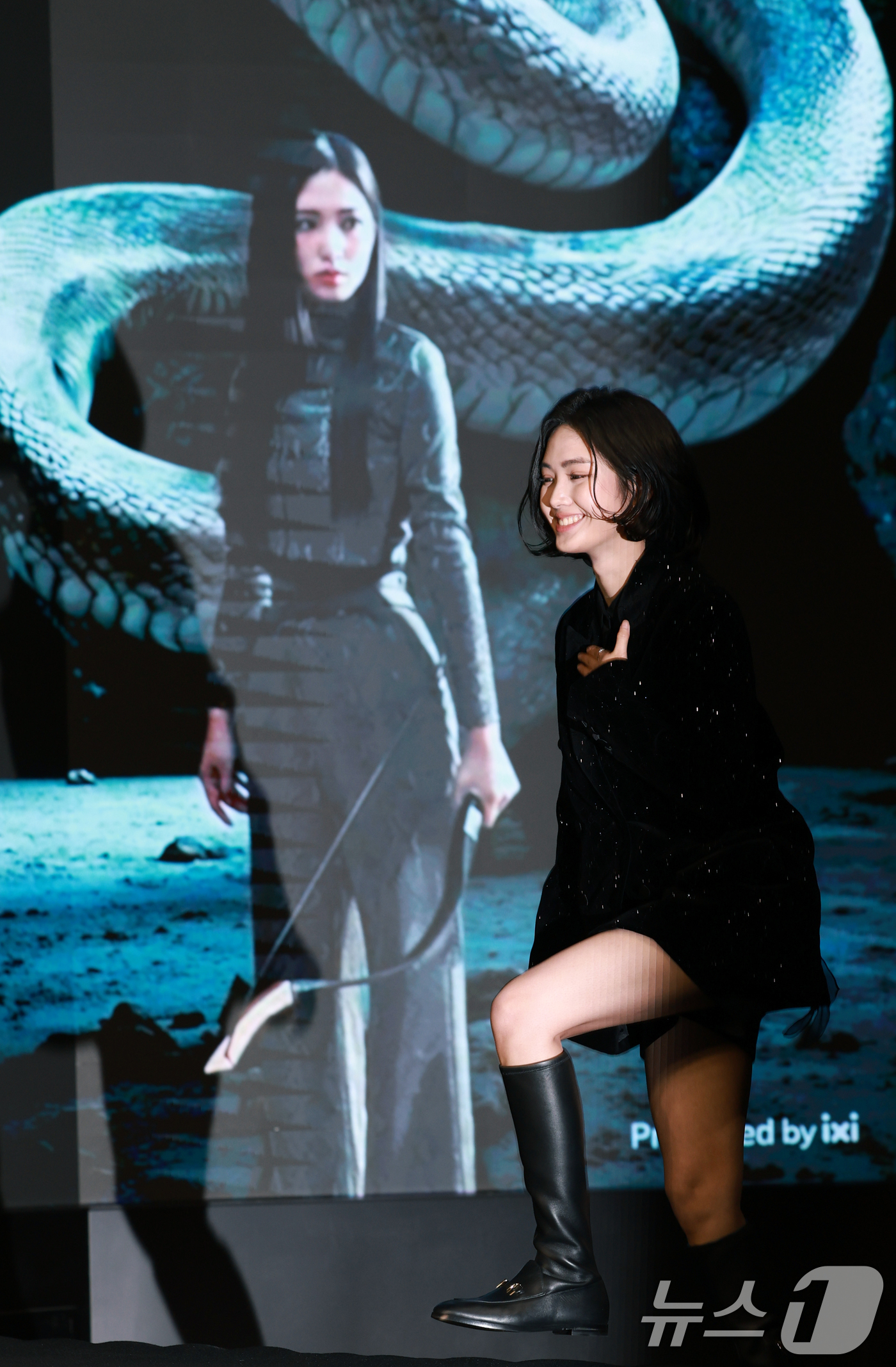 (서울=뉴스1) 권현진 기자 = 대만 배우 레지나 레이가 20일 오전 서울 중구 앰배서더 서울 풀만 호텔에서 열린 KBS 2TV 토일 미니시리즈 '트웰브' 제작발표회에 참석하고 있 …