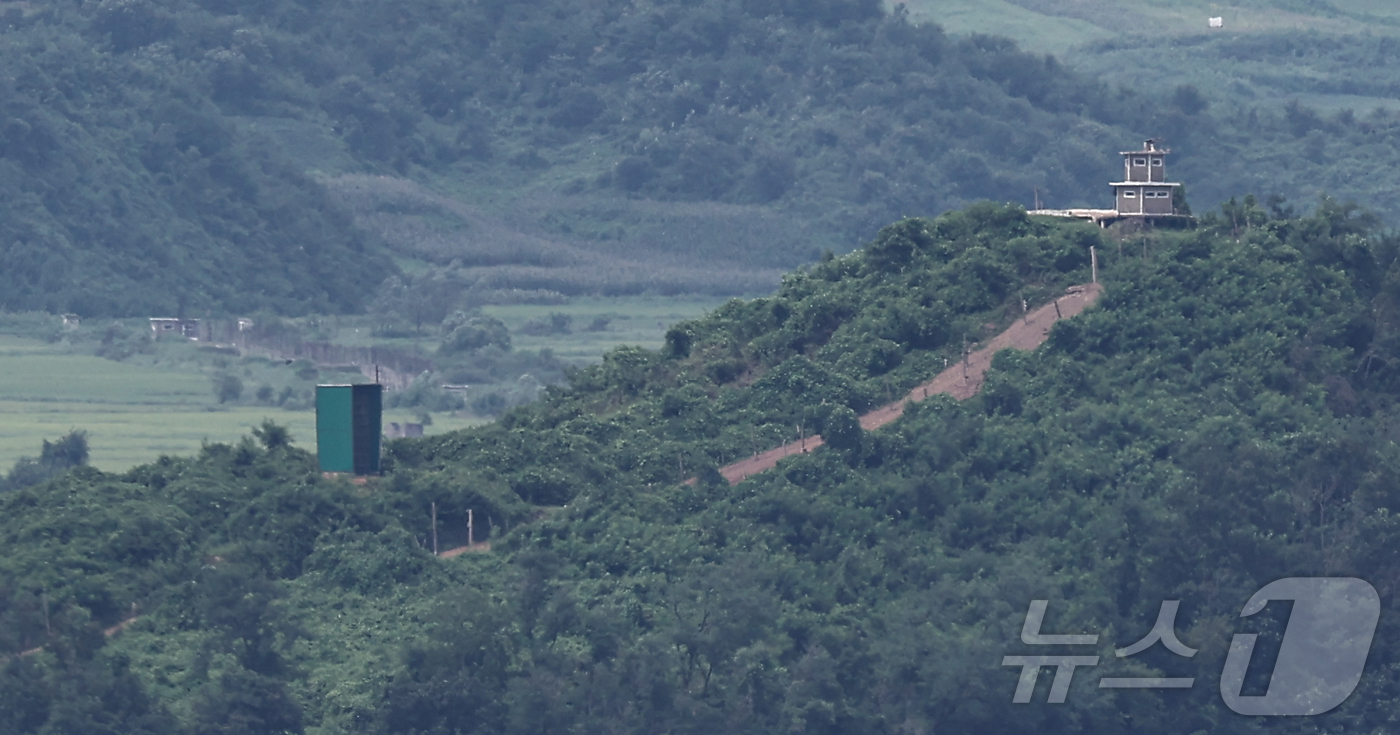 (파주=뉴스1) 김도우 기자 = 김여정 북한 노동당 부부장이 20일 이재명 대통령의 실명을 거론하면서 "한국은 우리 국가의 외교상대가 될 수 없다"고 밝혔다.사진은 20일 경기 파 …