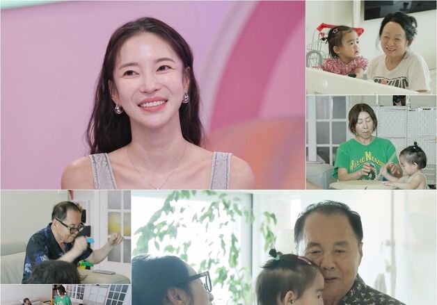 김윤지, 딸 엘라와 등장 "계류 유산 후 3년 만에 얻은 아이"