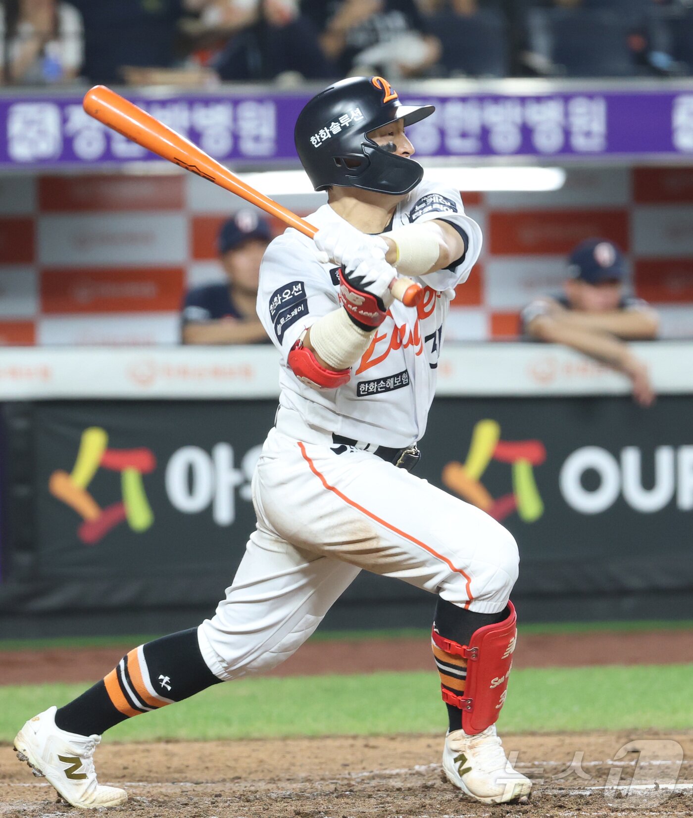 본문 이미지 - KBO리그 최초 2600안타를 달성한 한화 이글스 손아섭. 2025.8.20/뉴스1 ⓒ News1 김기남 기자