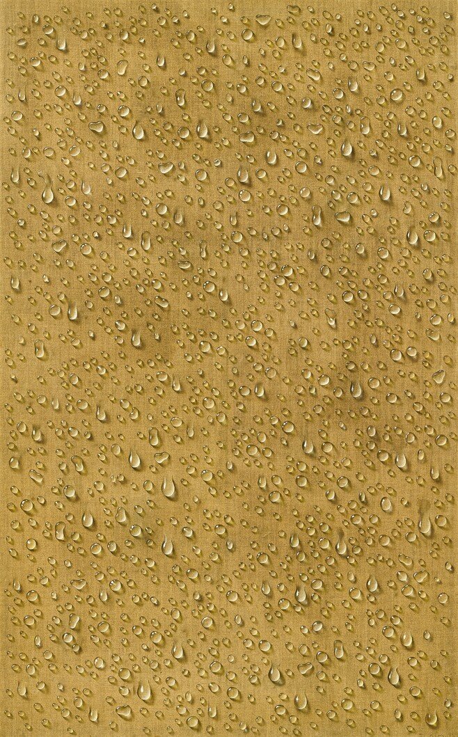 본문 이미지 - '물방울 ABS N&deg;2', 1973, 캔버스에 유화 물감, 195&times;130cm, 샘터화랑 소장 (국립현대미술관 제공)