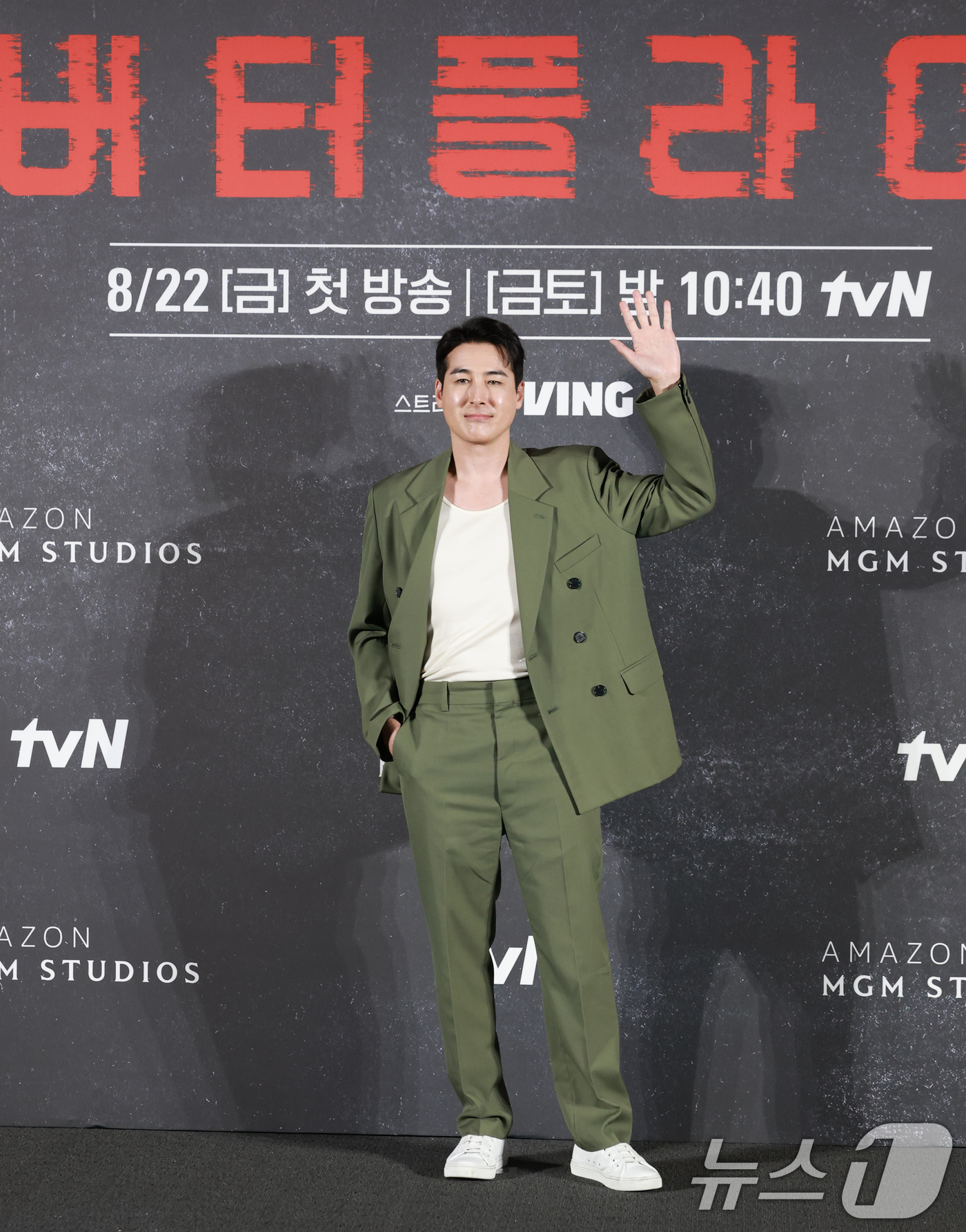 (서울=뉴스1) 권현진 기자 = 배우 션 리차드가 21일 오전 서울 용산구 CGV용산아이파크몰에서 열린 아마존 프라임비디오 '버터플라이' 기자간담회에 참석해 포즈를 취하고 있다.‘ …