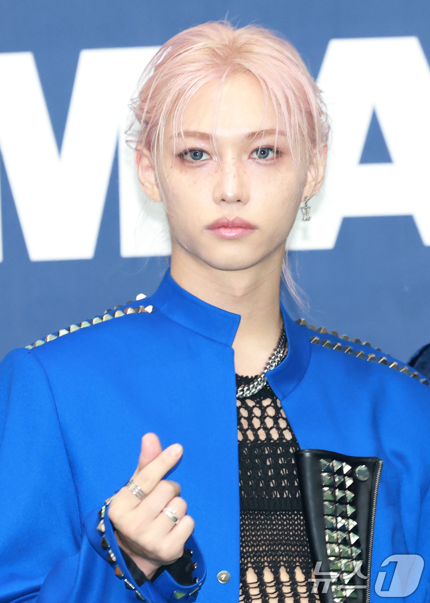 (서울=뉴스1) 권현진 기자 = 스트레이 키즈 필릭스가 21일 오후 서울 송파구 잠실 실내체육관에서 열린 '2025 케이 월드 드림 어워즈( K-WORLD DREAM AWARDS …