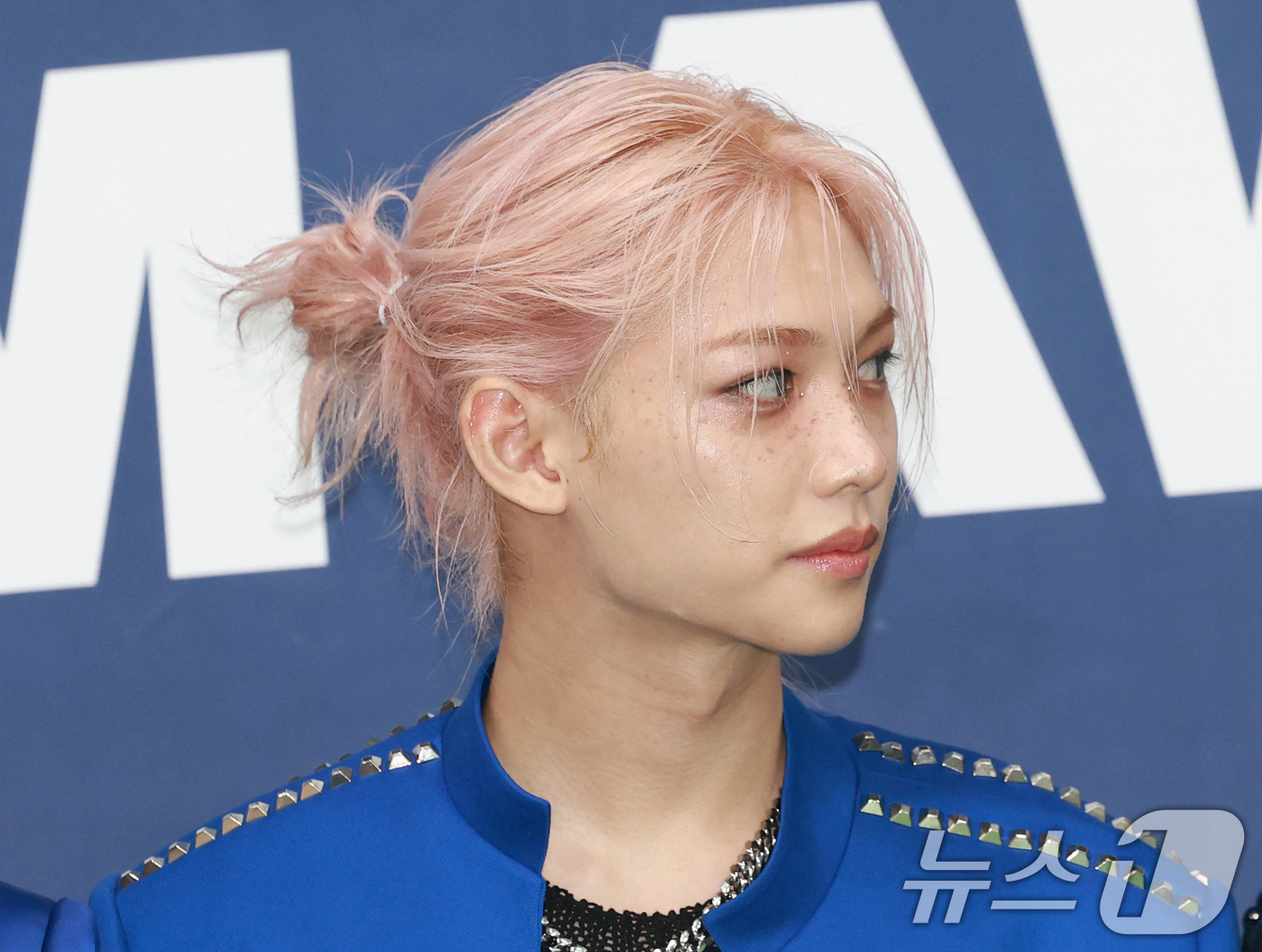 (서울=뉴스1) 권현진 기자 = 스트레이 키즈 필릭스가 21일 오후 서울 송파구 잠실 실내체육관에서 열린 '2025 케이 월드 드림 어워즈( K-WORLD DREAM AWARDS …