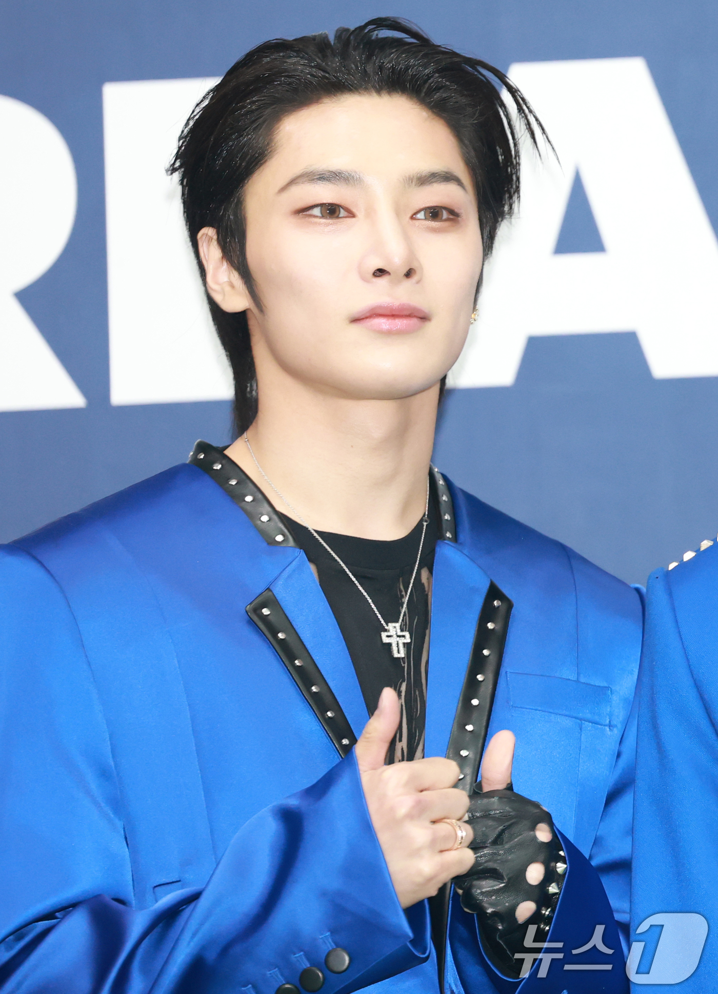(서울=뉴스1) 권현진 기자 = 스트레이 키즈 아이엔이 21일 오후 서울 송파구 잠실 실내체육관에서 열린 '2025 케이 월드 드림 어워즈( K-WORLD DREAM AWARDS …