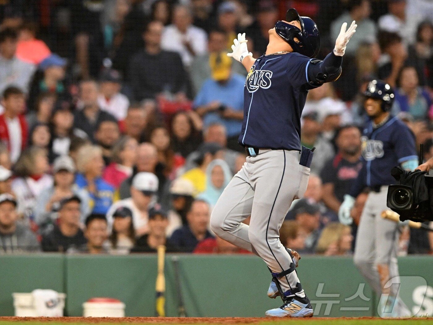 본문 이미지 - 탬파베이 레이스 김하성은 허리 염증으로 부상자 명단에 올랐다. ⓒ AFP=뉴스1