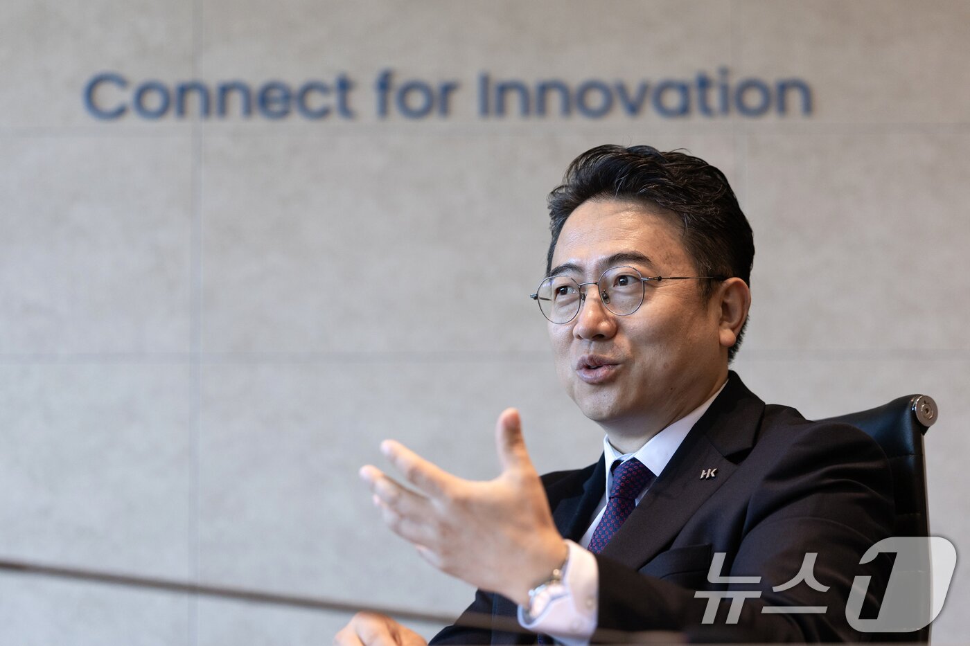 본문 이미지 - 한상근 한국콜마 기술연구원 부원장이 22일 오전 서울 서초구 한국콜마 종합기술원에서 뉴스1과 인터뷰하고 있다. ⓒ News1 이승배 기자