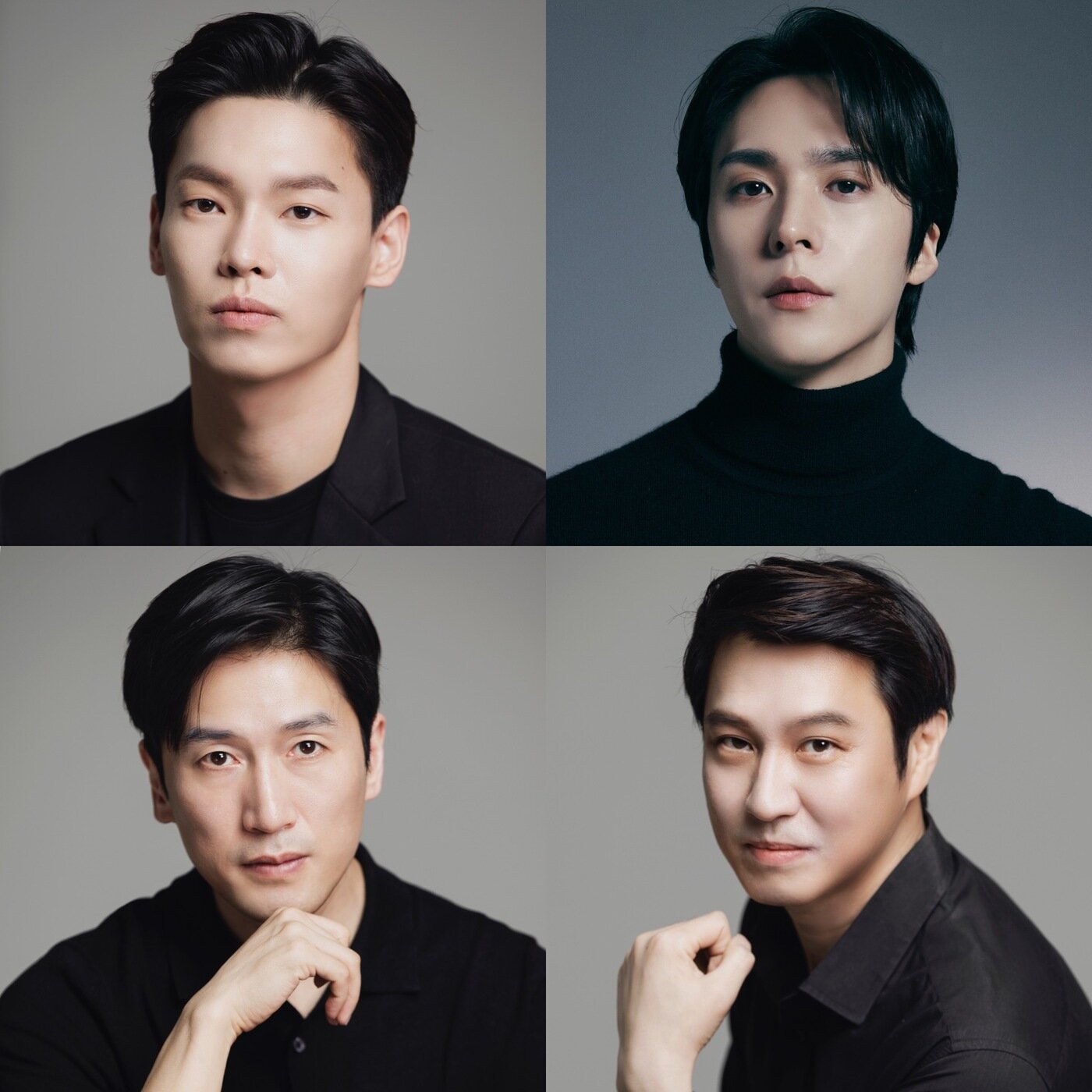 본문 이미지 - 2025 서울예술단 &#39;전우치&#39; 캐스팅. 상단 좌측부터 이한수, 손동운, 최인형, 금승훈&#40;서울예술단 제공&#41;