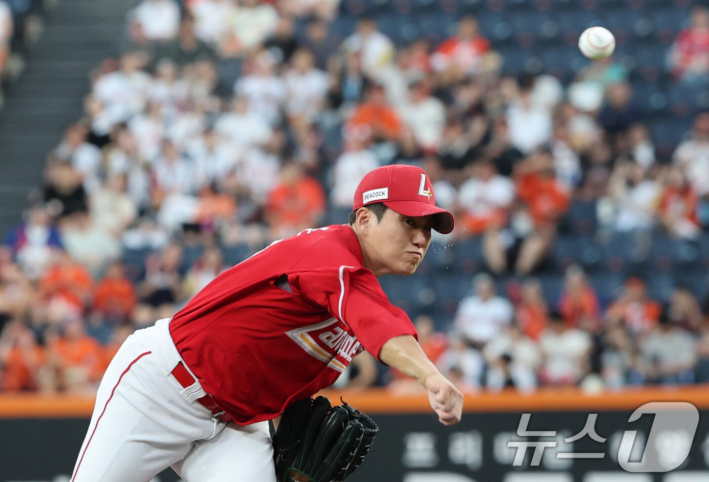 본문 이미지 - SSG 랜더스 최민준. ⓒ 뉴스1 김기태 기자