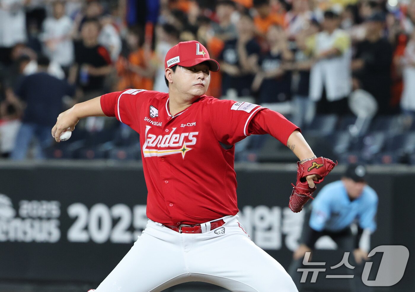 본문 이미지 - SSG 랜더스 김민. ⓒ 뉴스1 김기태 기자