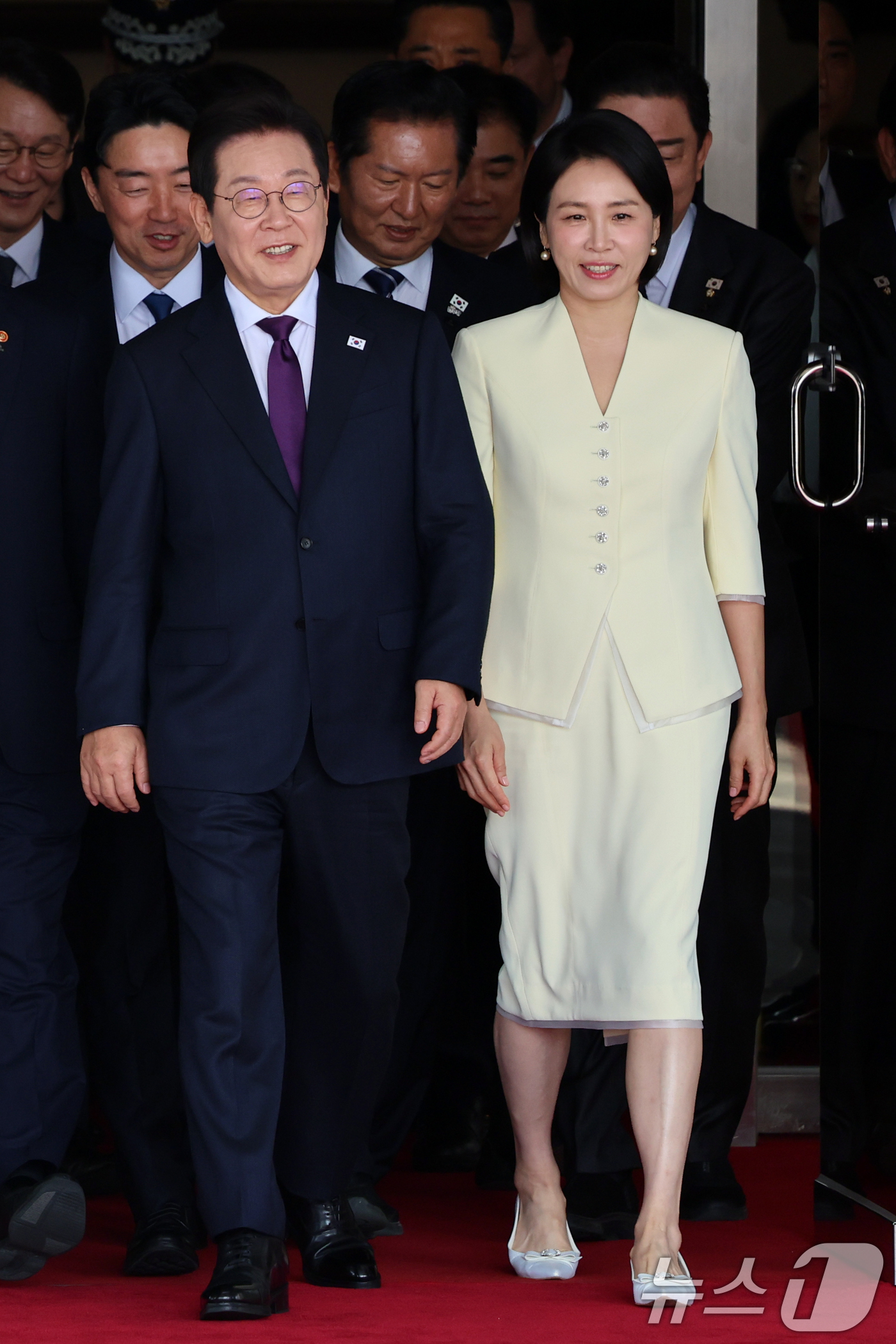 순방 나서는 장면